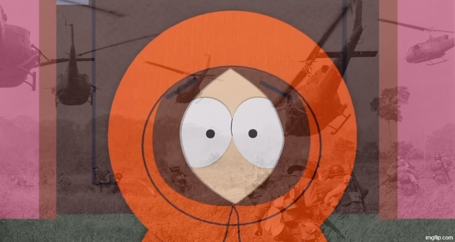 Kenny McCormick P.T.S.D. | image tagged in kenny mccormick p t s d | made w/ Imgflip meme maker