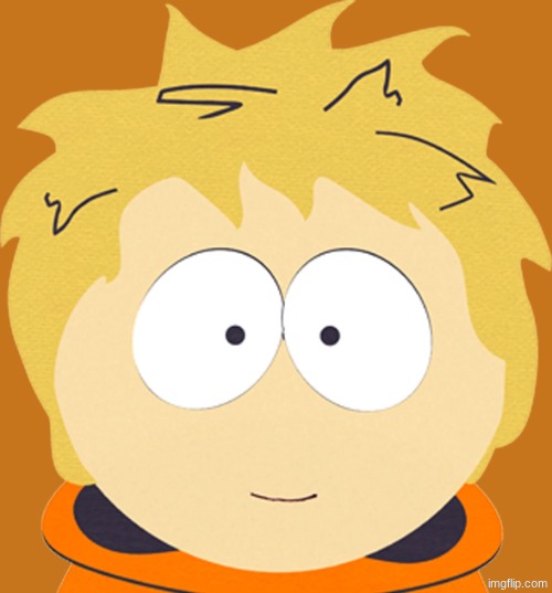 Unhooded Kenny McCormick | image tagged in unhooded kenny mccormick | made w/ Imgflip meme maker
