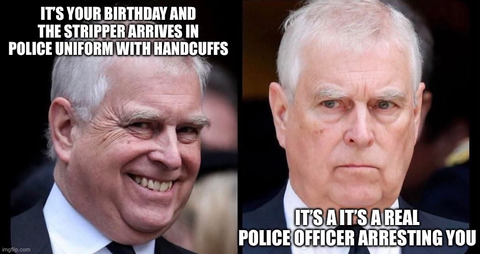 When it’s your birthday and the stripper pulls out the handcuffs | IT’S YOUR BIRTHDAY AND THE STRIPPER ARRIVES IN POLICE UNIFORM WITH HANDCUFFS; IT’S A IT’S A REAL POLICE OFFICER ARRESTING YOU | image tagged in stripper,handcuffs,birthday,party,police,arrested | made w/ Imgflip meme maker