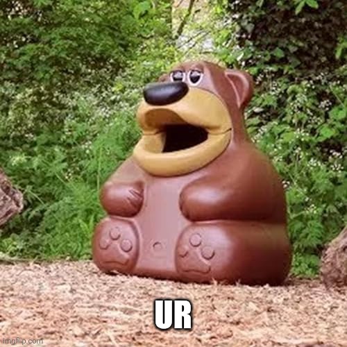 Freddy fazbear ur ur ur | UR | image tagged in freddy fazbear ur ur ur | made w/ Imgflip meme maker