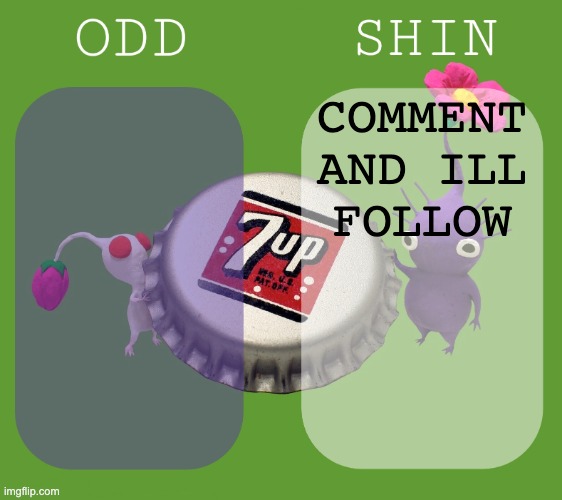 you can follow back, but free follows for everyone! | COMMENT AND ILL FOLLOW | image tagged in shin and odd shared announcement template | made w/ Imgflip meme maker