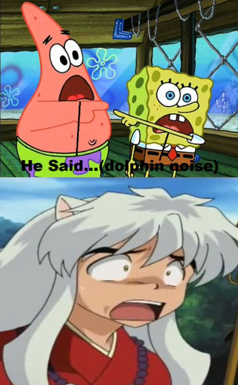 Iunyasha reacts to what Blank Meme Template