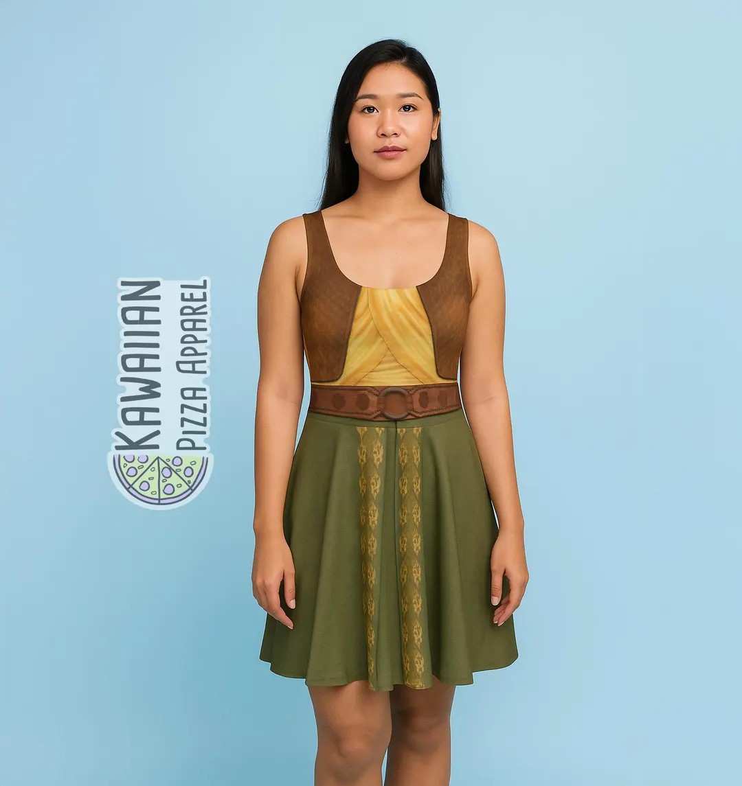 Women's Raya Inspired Skater Dress - Etsy Blank Meme Template