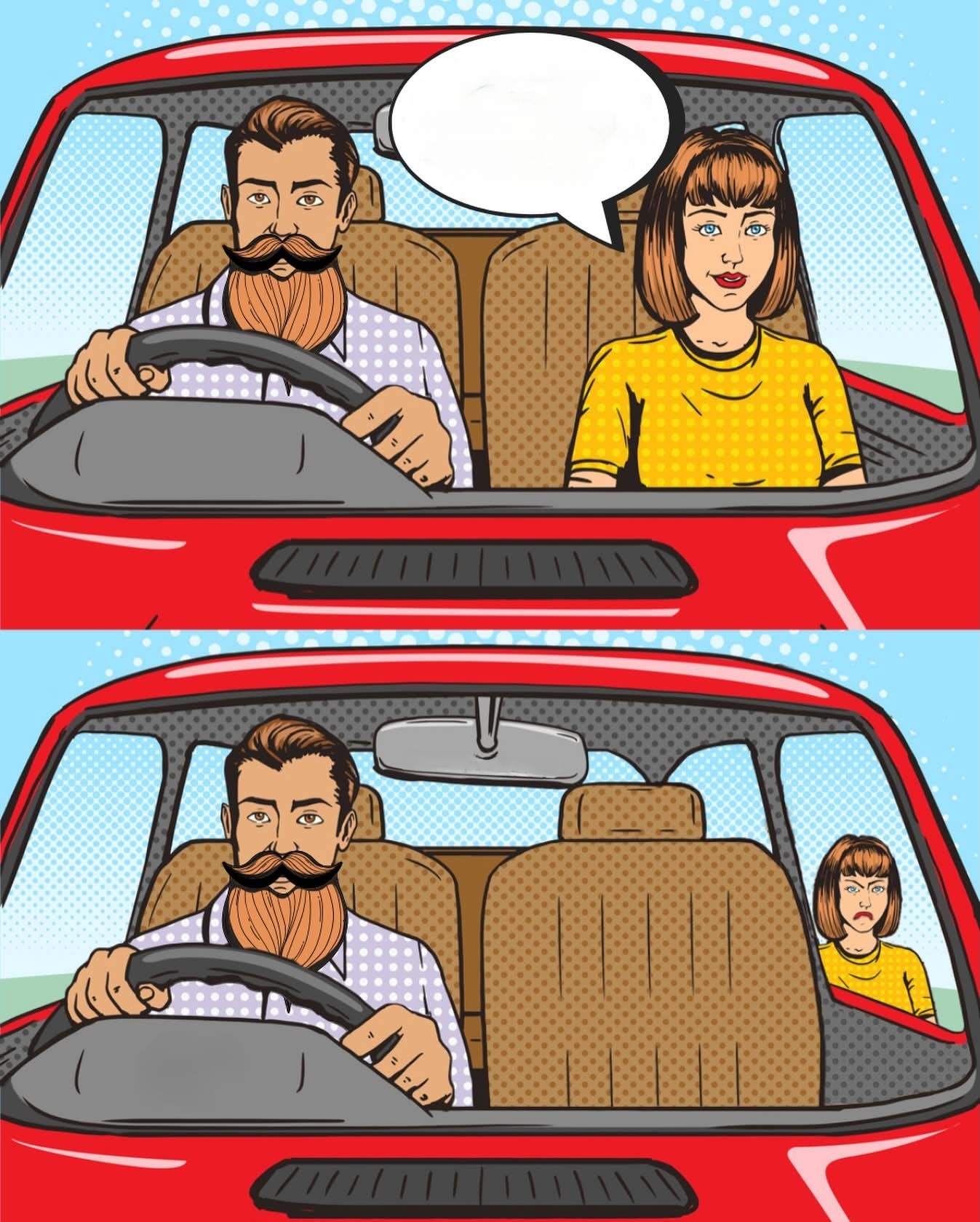 Car Fight Blank Meme Template