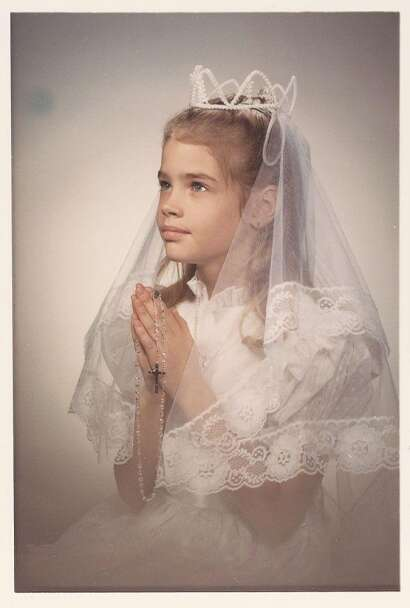 Praying Denise Richards Blank Meme Template