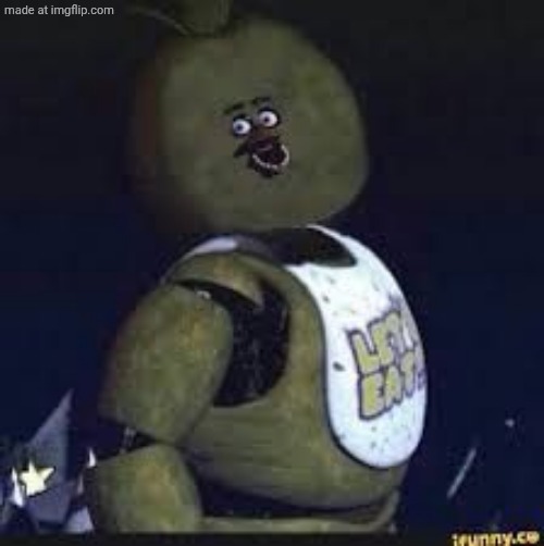 stupid chica | image tagged in stupid chica | made w/ Imgflip meme maker