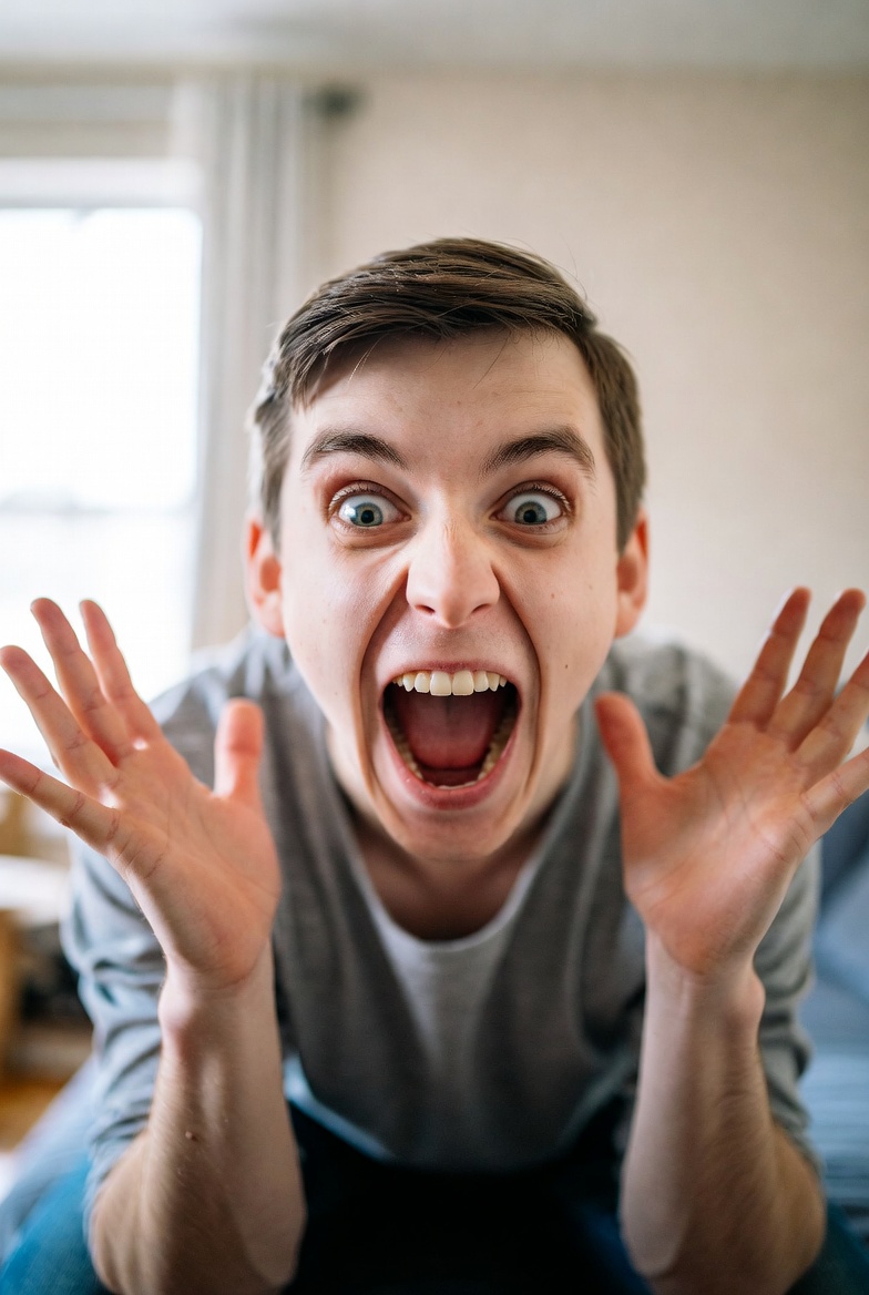 excited Blank Meme Template