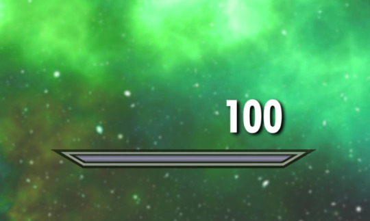 Skyrim Level Blank Meme Template