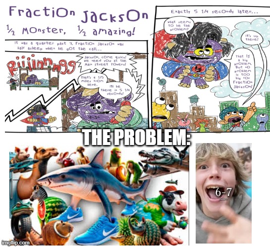 Anti-brainrot | THE PROBLEM: | image tagged in funny memes,fraud | made w/ Imgflip meme maker
