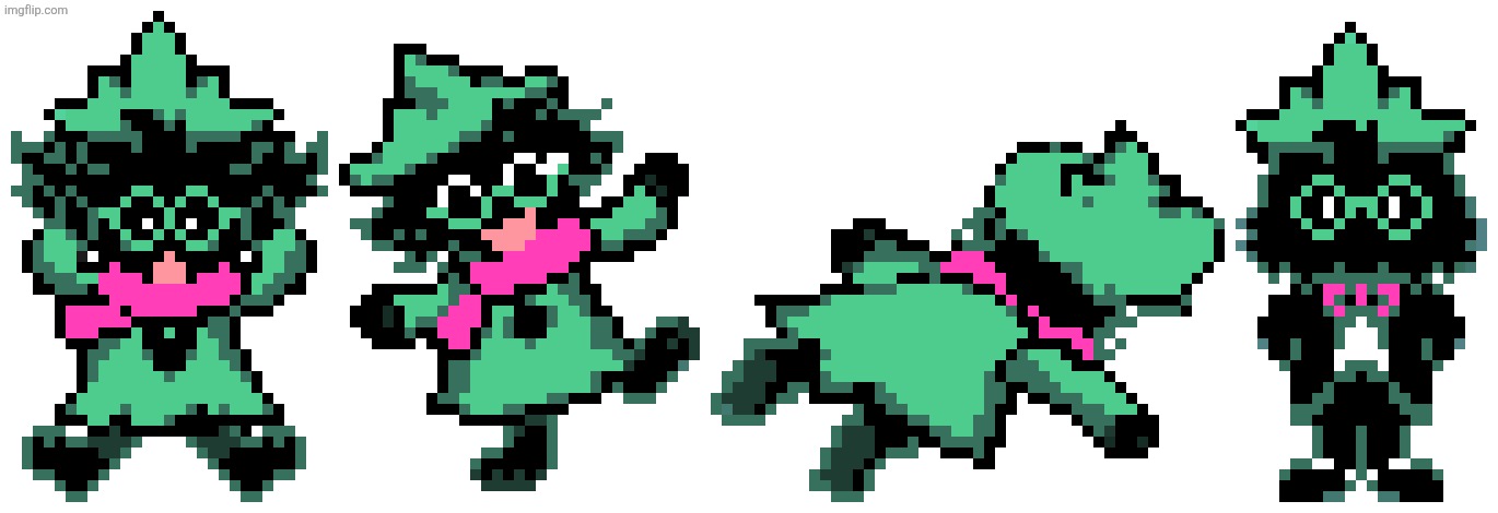 ralsei chapter 2 sprites | image tagged in ralsei chapter 2 sprites | made w/ Imgflip meme maker