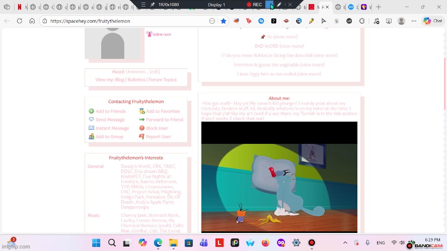 Throw me into a River and let me drown | image tagged in oggy and the cockroaches | made w/ Imgflip meme maker