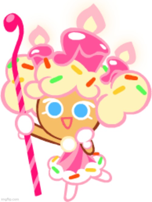 Birthday cake cookie | image tagged in birthday cake cookie | made w/ Imgflip meme maker