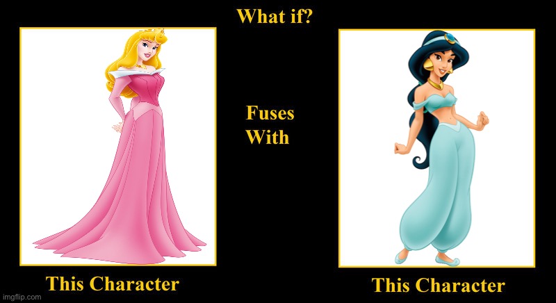 What if Aurora Fuses With Jasmine | image tagged in what if fuses,aladdin,sleeping beauty,princess aurora,princess jasmine,disney princess | made w/ Imgflip meme maker