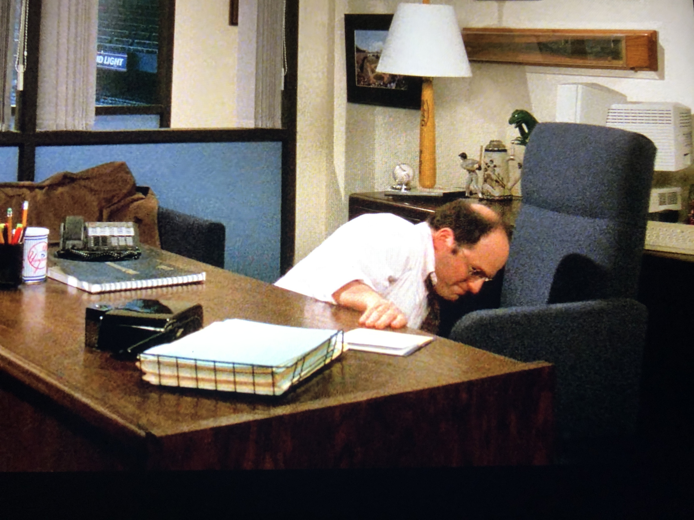 George Nap Seinfeld Blank Meme Template