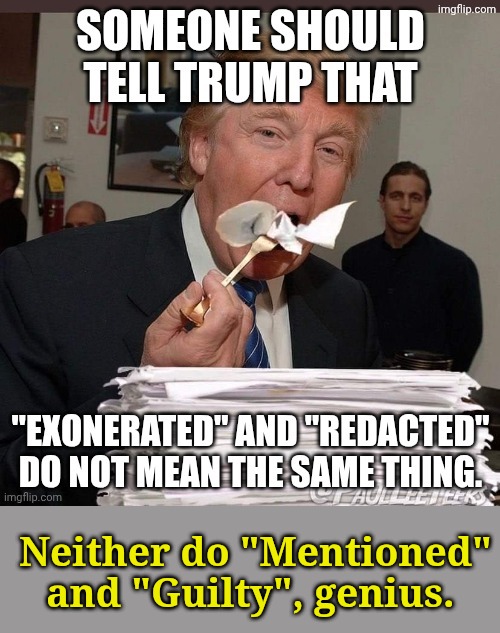 TLCM: The continuing saga. | Neither do "Mentioned" and "Guilty", genius. | made w/ Imgflip meme maker