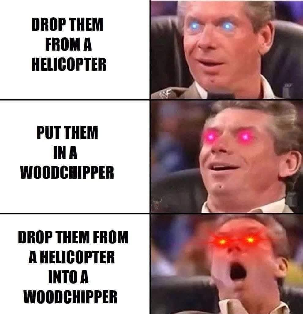 Vince Reacts Laser Eyes 3 Blank Meme Template