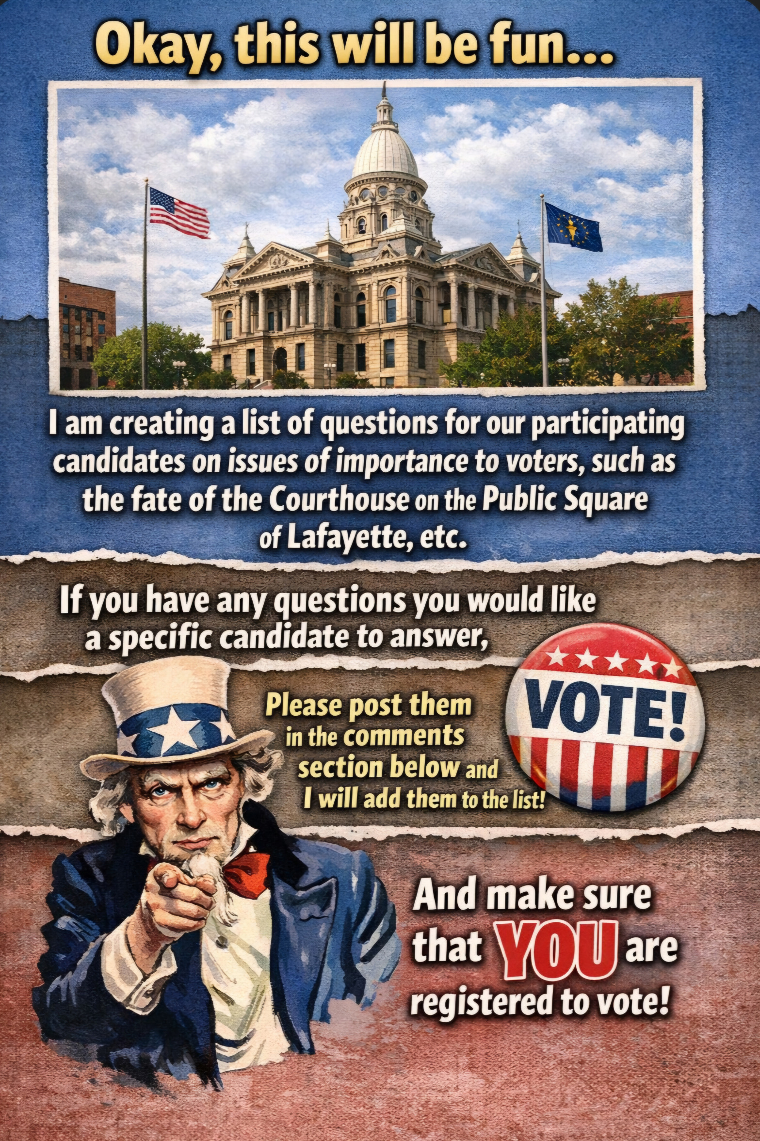 Got Questions? Blank Meme Template