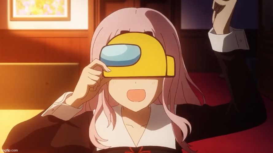 Amogus spotted in anime I was watching | made w/ Imgflip meme maker