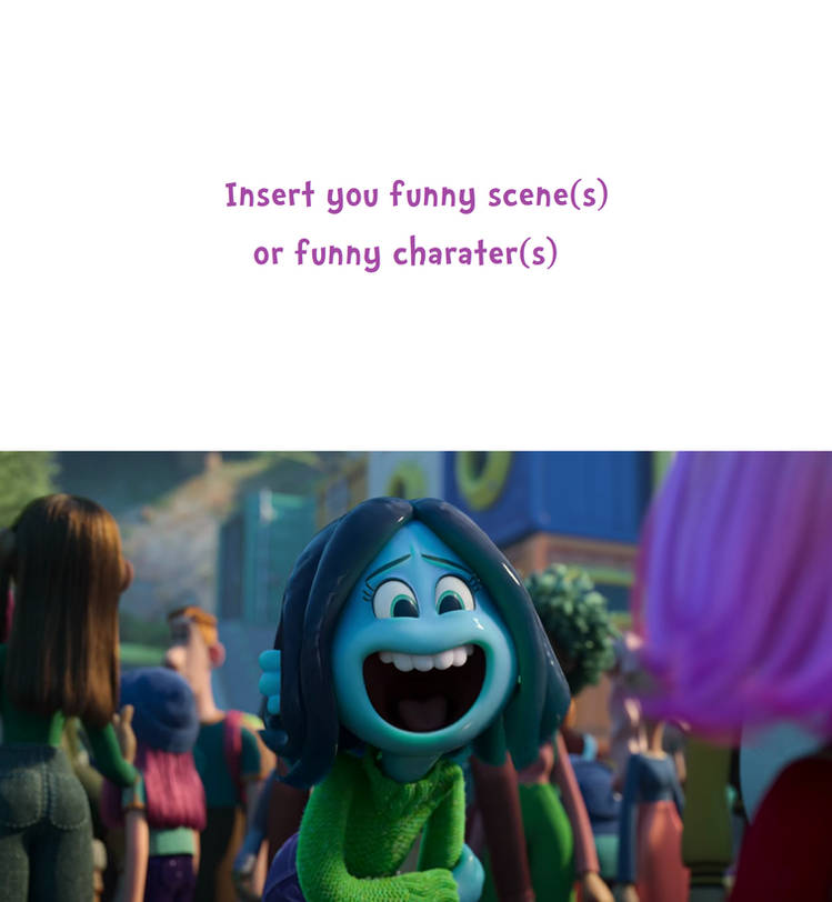 Ruby Gillman Laugh Meme (Blank Template) Blank Meme Template