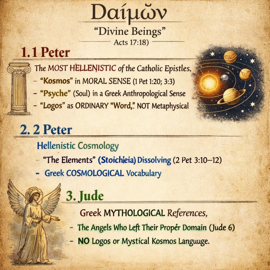 2C) GREEK WORLDVIEW RESIDUE 3. “Daímōn” (spirit-being) Acts 17:1 Blank Meme Template