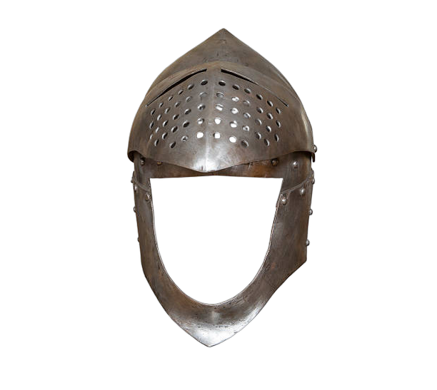 Knight Helm Open Blank Meme Template