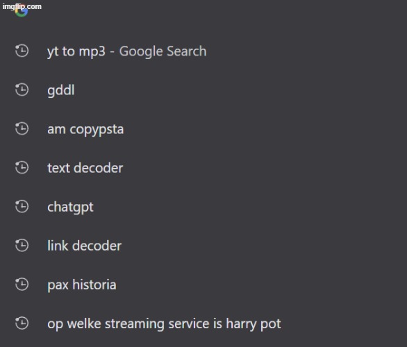 here's mine i guess | made w/ Imgflip meme maker