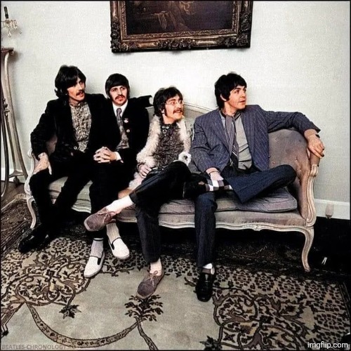 what are the beatles looking at? | made w/ Imgflip meme maker