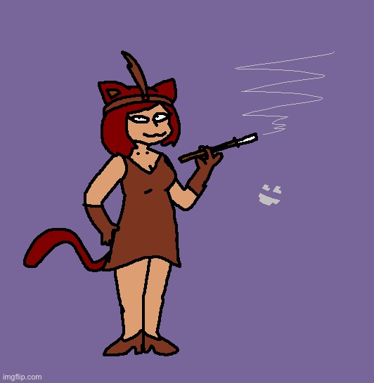 I tried to draw her in a 1920s outfit | made w/ Imgflip meme maker