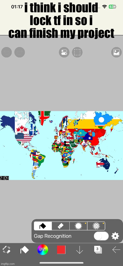 i think i should lock tf in so i can finish my project | made w/ Imgflip meme maker