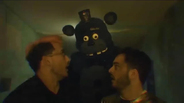 Markiplier Meets Bear5 Blank Meme Template