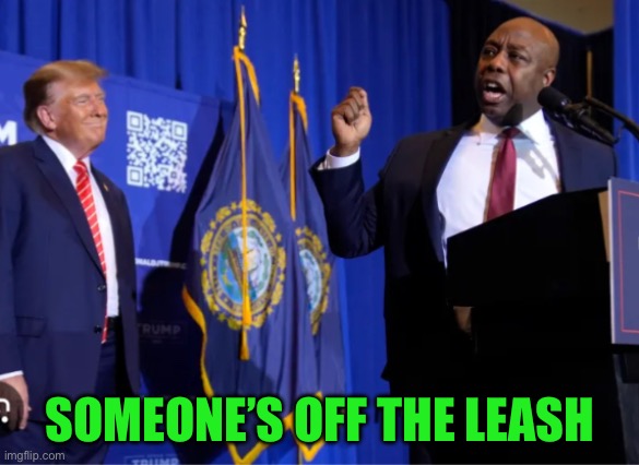 SOMEONE’S OFF THE LEASH | made w/ Imgflip meme maker