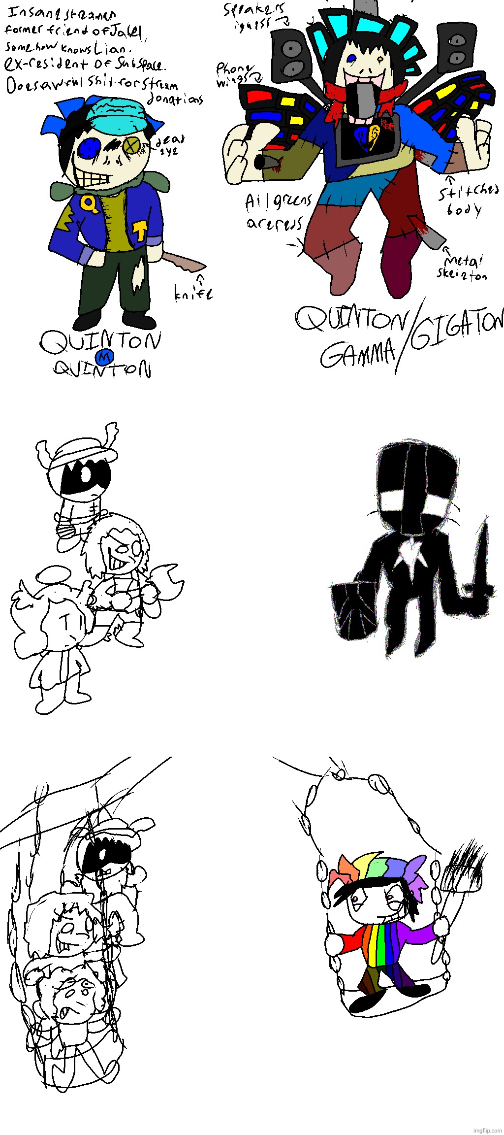 josanirune is still basically dead but i did make these really good designs for the secret bosses, i hope you like em! | made w/ Imgflip meme maker