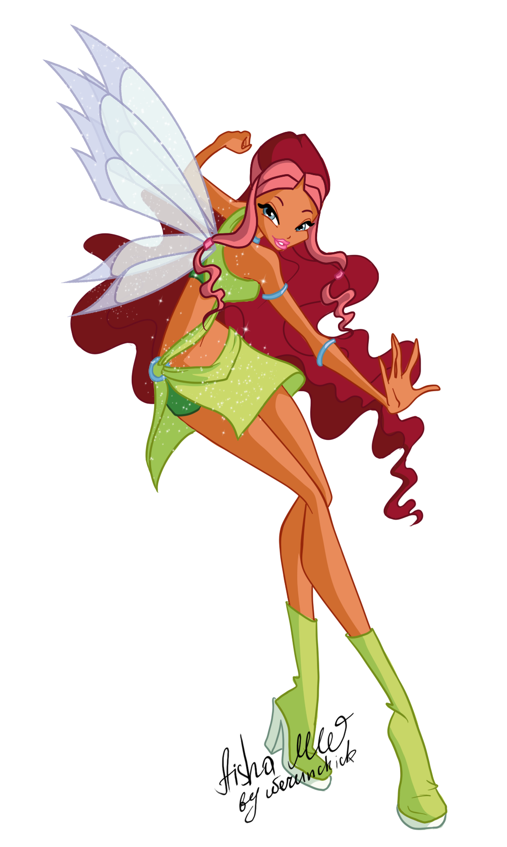 Layla Magic Winx Blank Meme Template