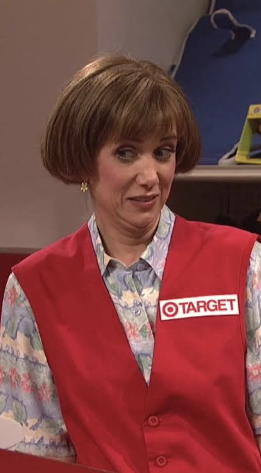 Target Lady Blank Meme Template