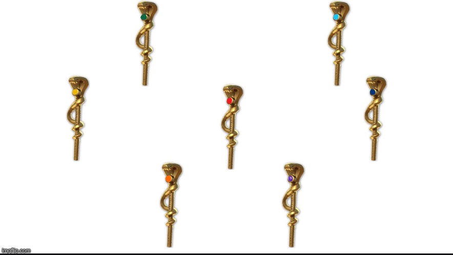 The seven staffs (This is now considered low quality content) | made w/ Imgflip meme maker