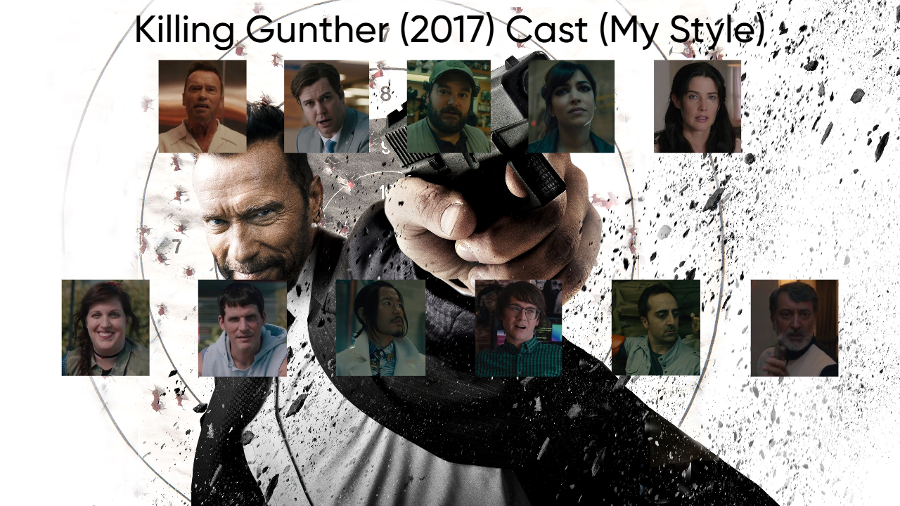 Killing Gunther (2017) Cast (My Style) Blank Meme Template