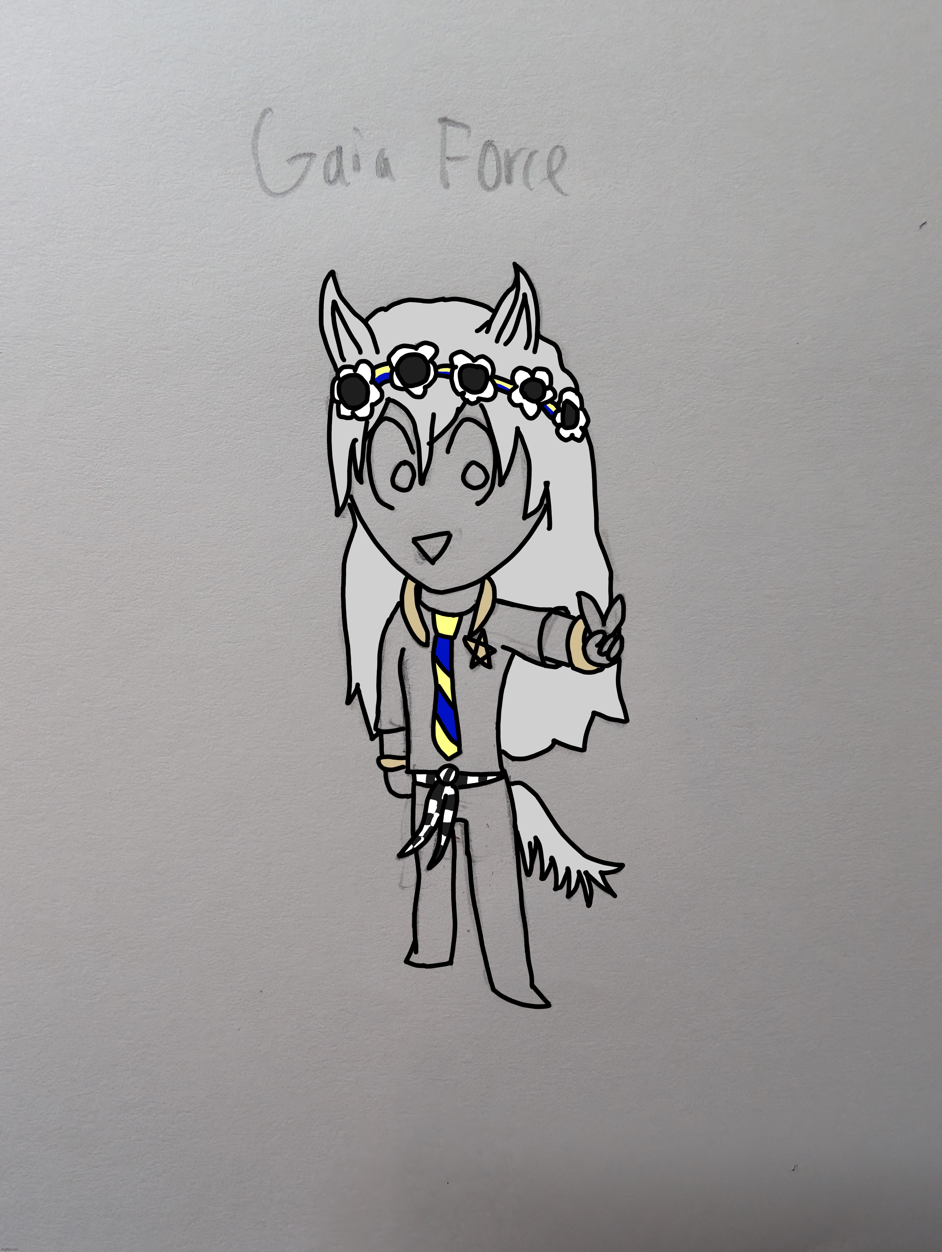 Got bored and colored Gaia force | made w/ Imgflip meme maker