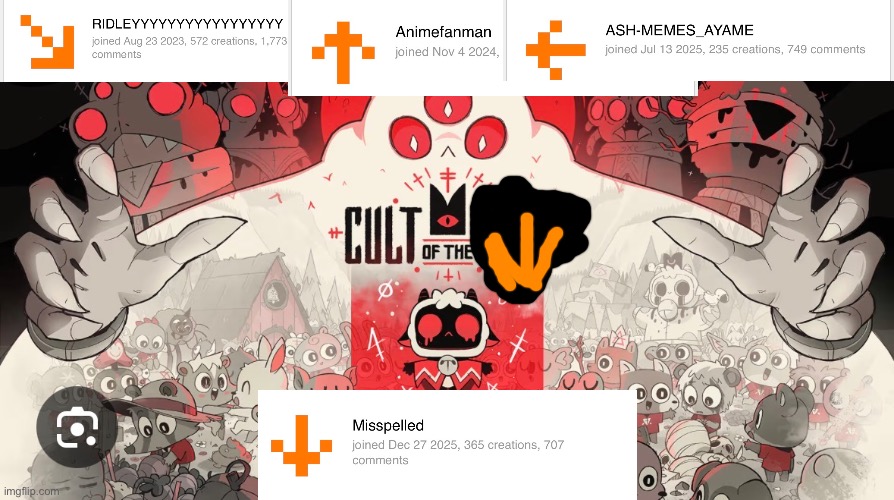 I’m gonna milk this whole cult thing until it stops being funny. | made w/ Imgflip meme maker