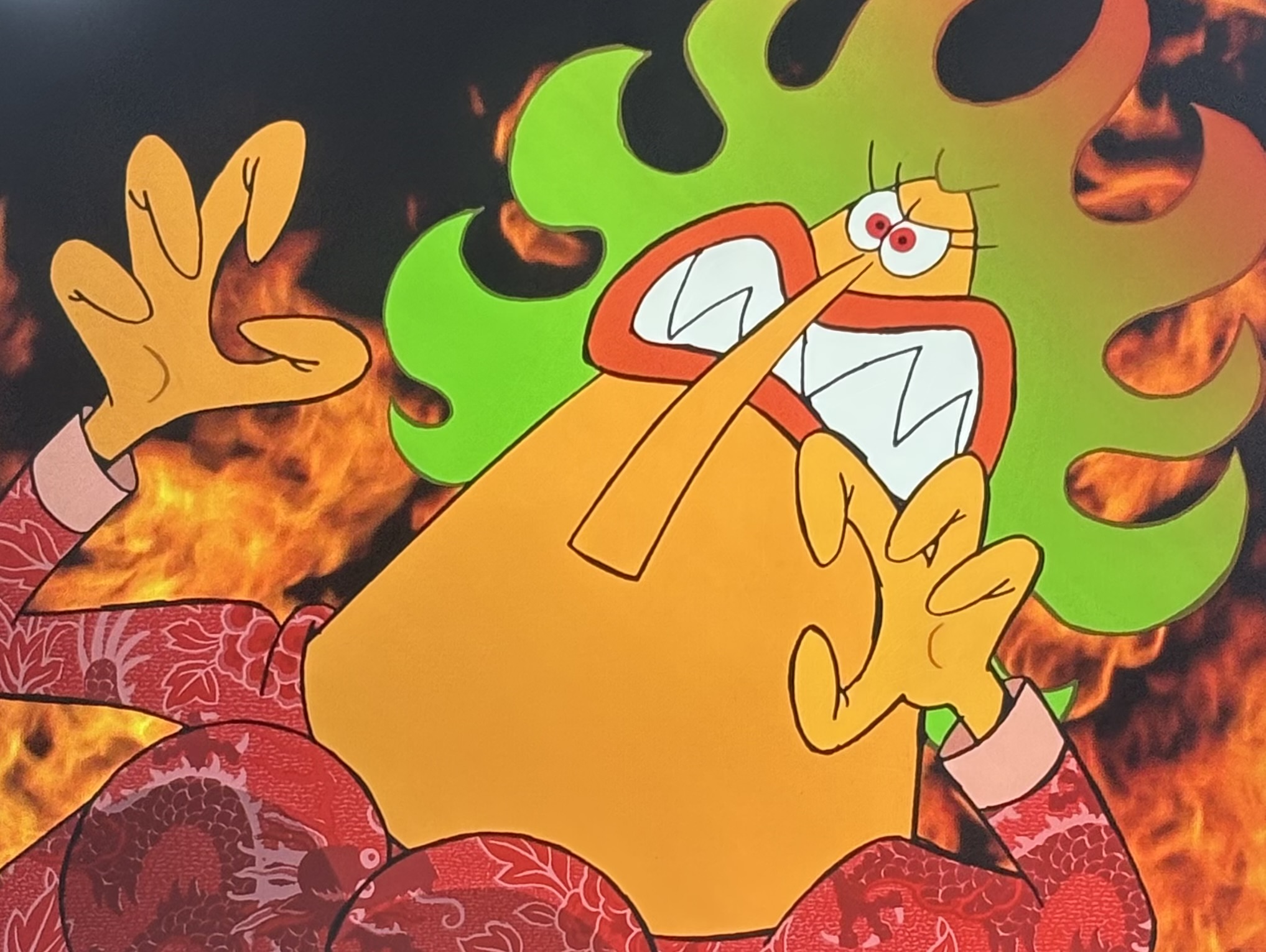 Endi (Fury) Chowder Blank Meme Template