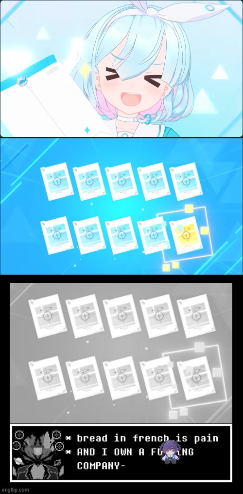 BRU- | image tagged in blue archive | made w/ Imgflip meme maker