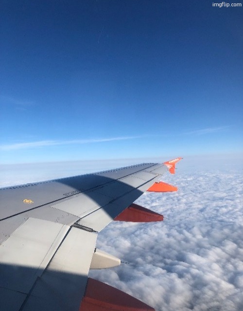 cool as fck imag e i took on the flight to Amsterdam a couple cmonths ago. this is what above england looks like folk | made w/ Imgflip meme maker