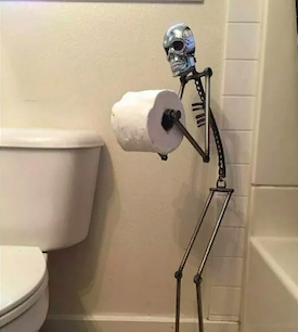 Skeleton Blank Meme Template