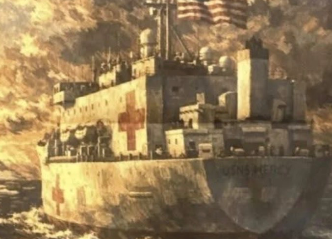 Hospital ship Blank Meme Template