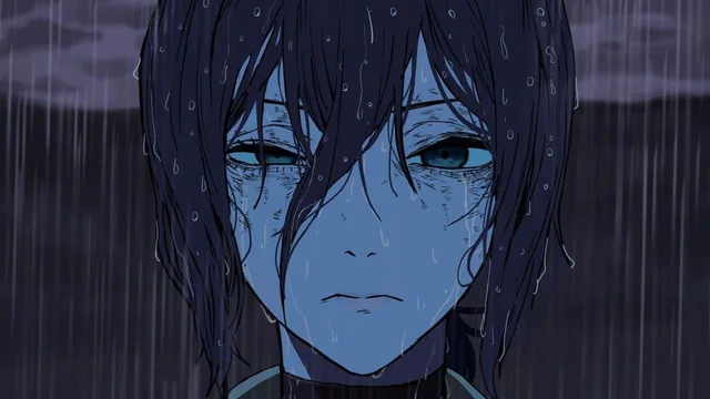 Reze Face Blank Meme Template