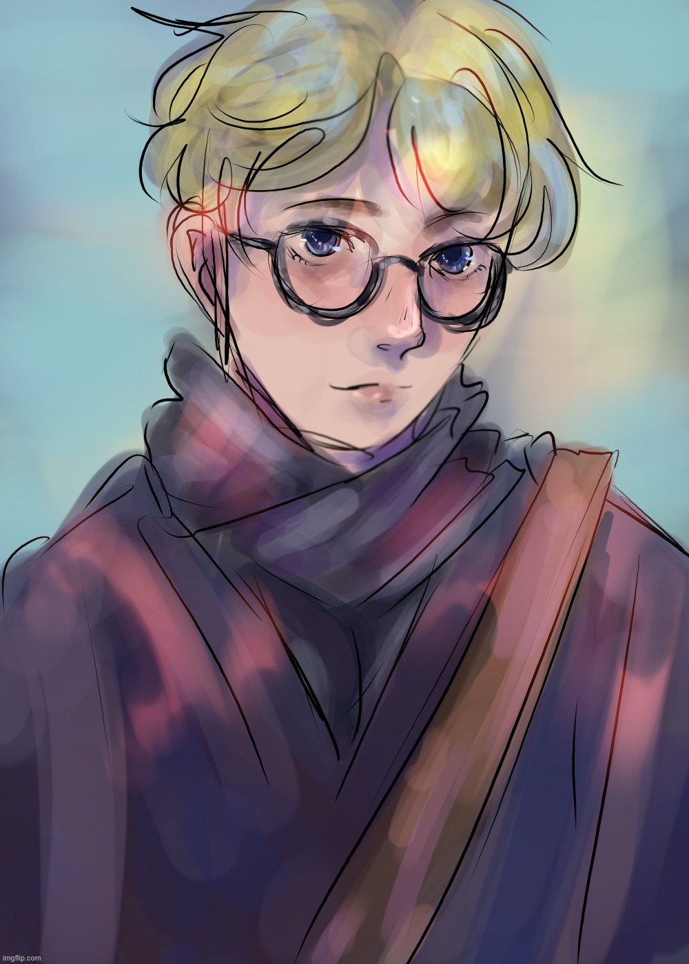 draw your oc without trauma challenge except i unintentionally just drew myself as the opposite gender | made w/ Imgflip meme maker