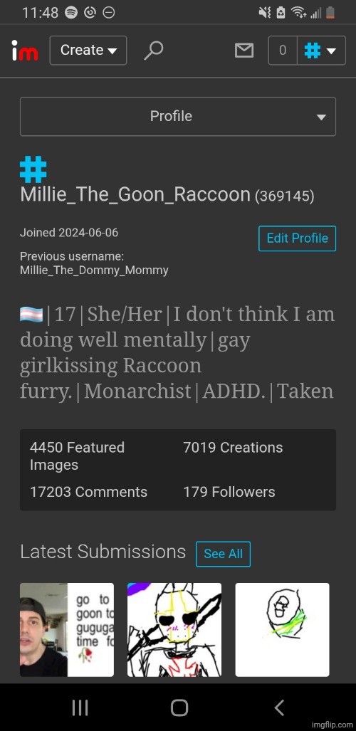 Updated my thingaling | made w/ Imgflip meme maker