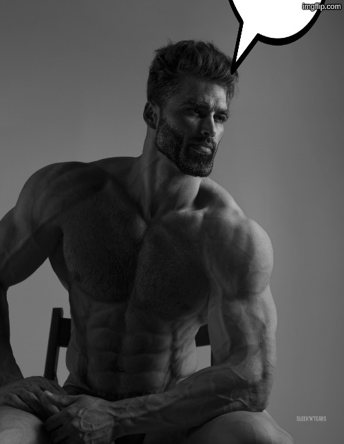 Giga Chad | image tagged in giga chad | made w/ Imgflip meme maker