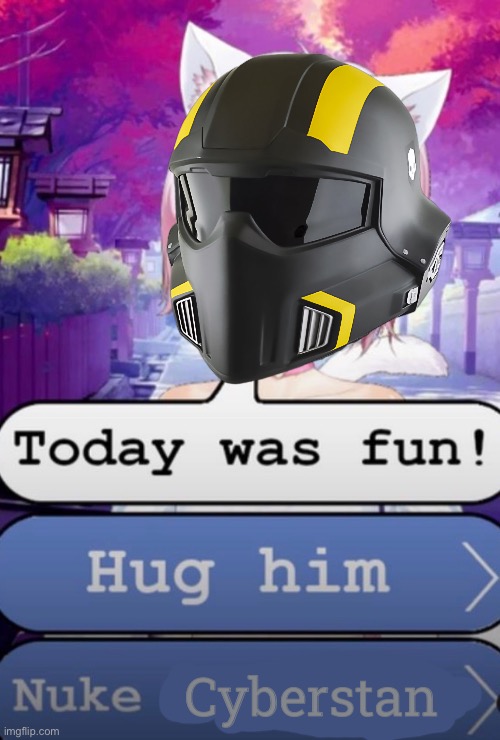 real | Cyberstan | made w/ Imgflip meme maker