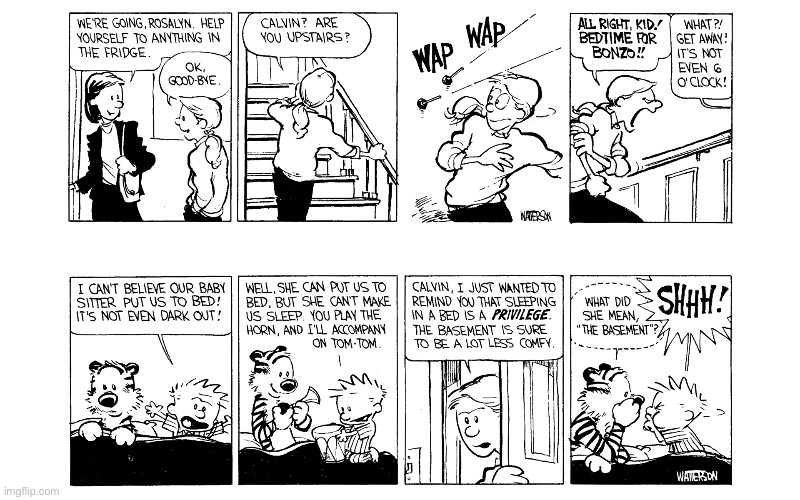 image tagged in calvin and hobbes,comics | made w/ Imgflip meme maker