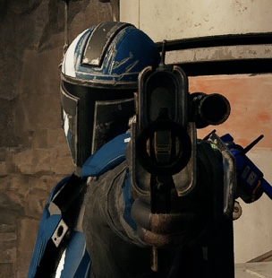 Mando Gun Blank Meme Template